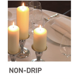 Spaas Unscented Pillar Candle 60 x 150 mm – Premium Quality with 25 Hours Burn Time - Home Deco London