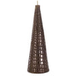 Spicewood Scented Candle - Crocodile Skin Design, 80 Hours Burn Time, Gift Boxed - Home Deco London