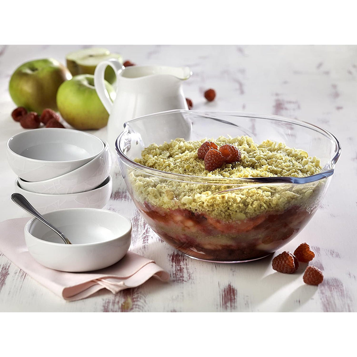 Pyrex Vintage Glass Mixing Bowl 2.5L - Home Deco London